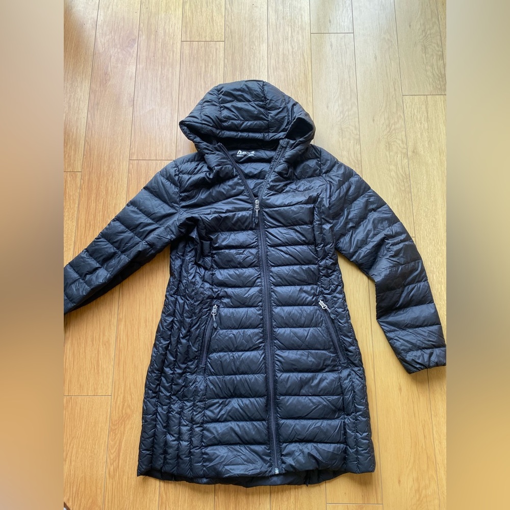 Aventure Women's Ultra Light Down Puffer Hooded Jacket Parka